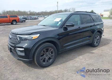 2022 Ford Explorer Xlt z USA, uszkodzony, nr VIN 1FMSK8DH4NGC33861